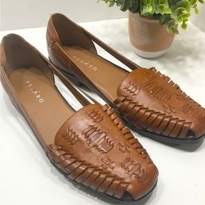 Pesaro “Gloria” Huarache Sandals, Size 9